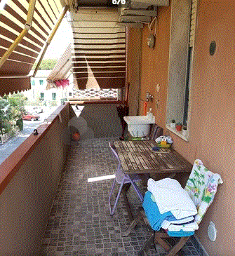 Bilocale con terrazzo, Sarzana marinella di