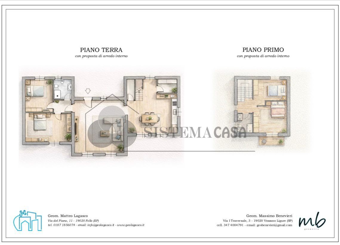 Casa indipendente con giardino a Follo
