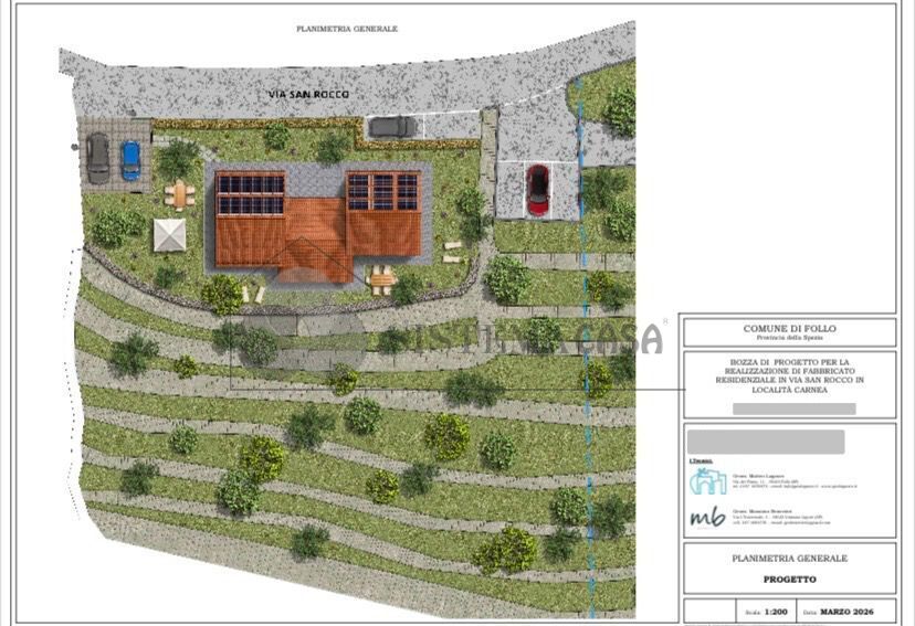 Casa indipendente con giardino a Follo