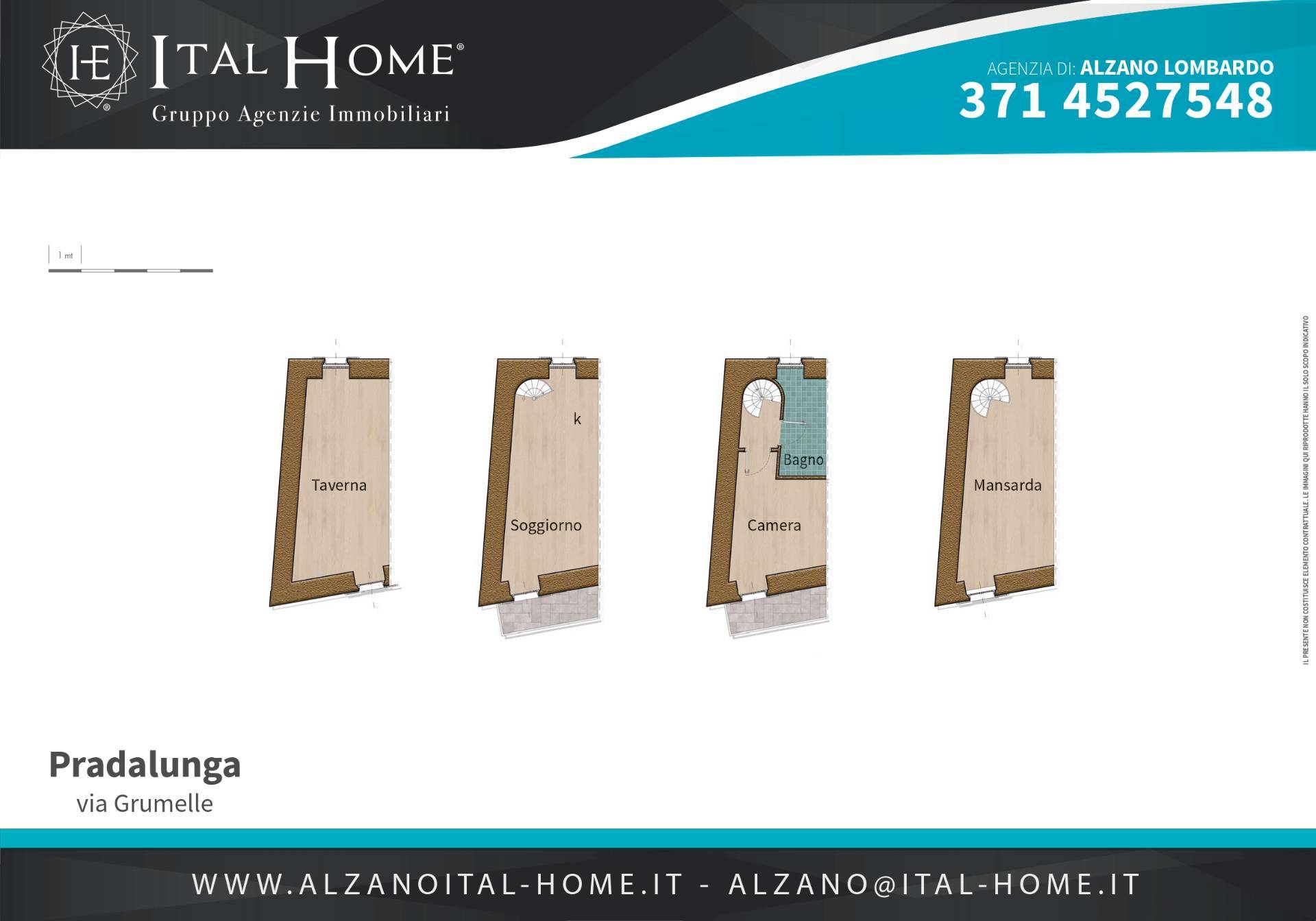 Terracielo/Terratetto in vendita a Pradalunga