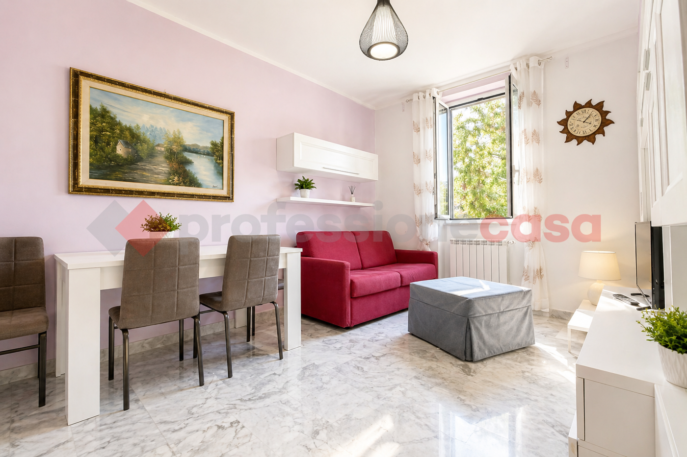 Trilocale arredato in affitto a Fiuggi