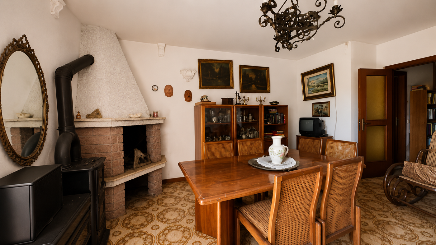 Villa con giardino a Torre Cajetani
