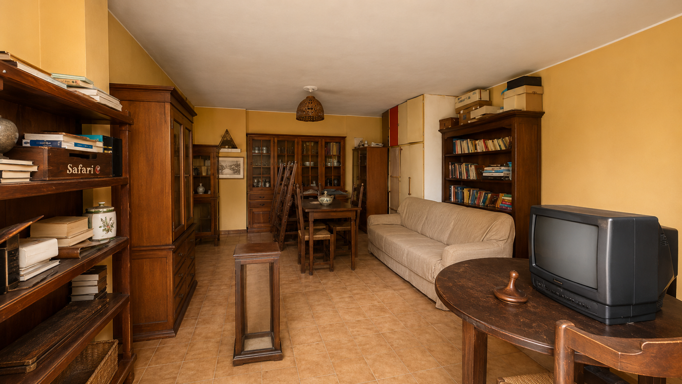 Villa con giardino a Torre Cajetani