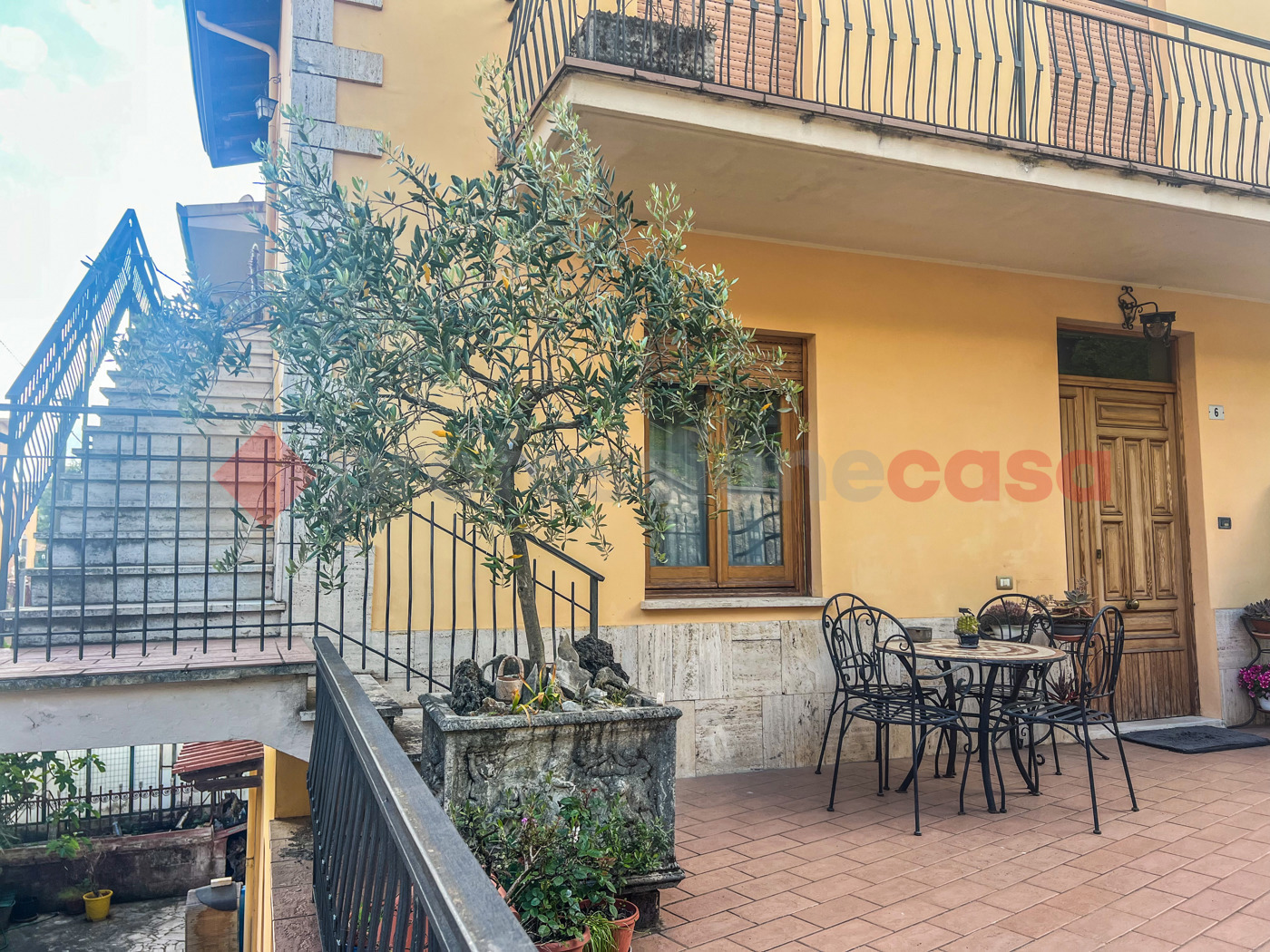 Quadrilocale con giardino a Fiuggi