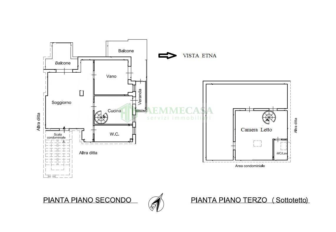 Appartamento in vendita a Gravina di Catania
