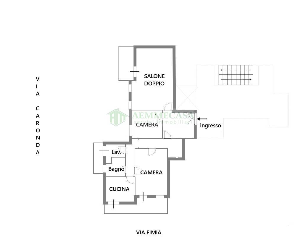 Appartamento in vendita a Catania, Sanzio-Gioeni