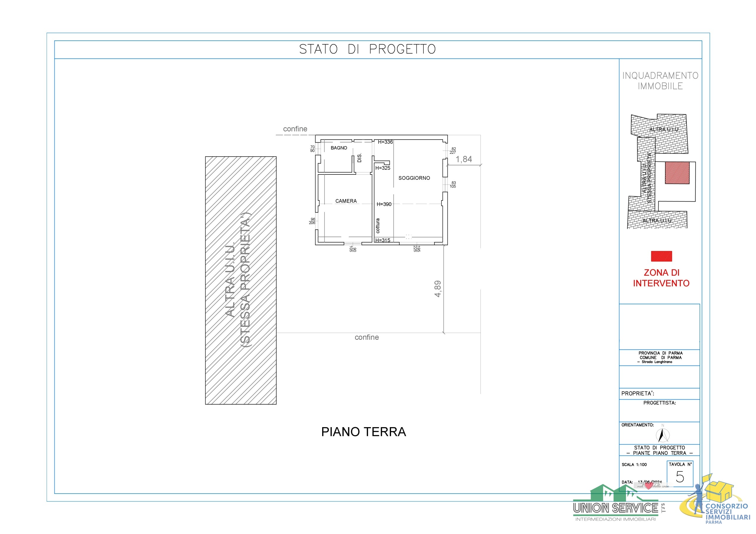 Casa indipendente nuova in strada langhirano 143, Parma