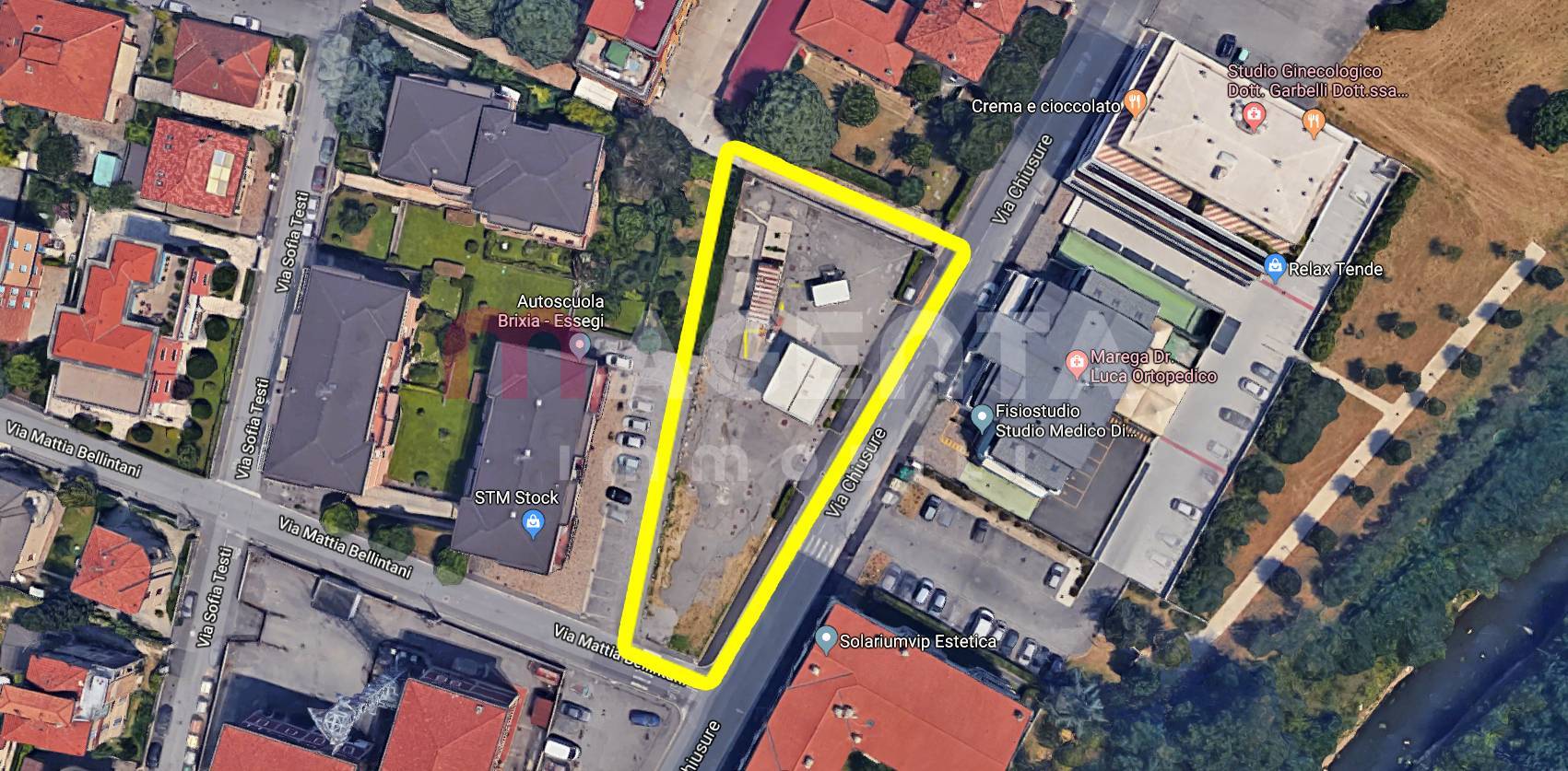 Terreno edificabile in vendita a Brescia, Urago Mella