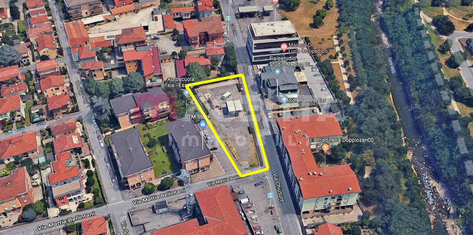 Terreno edificabile in vendita a Brescia, Urago Mella