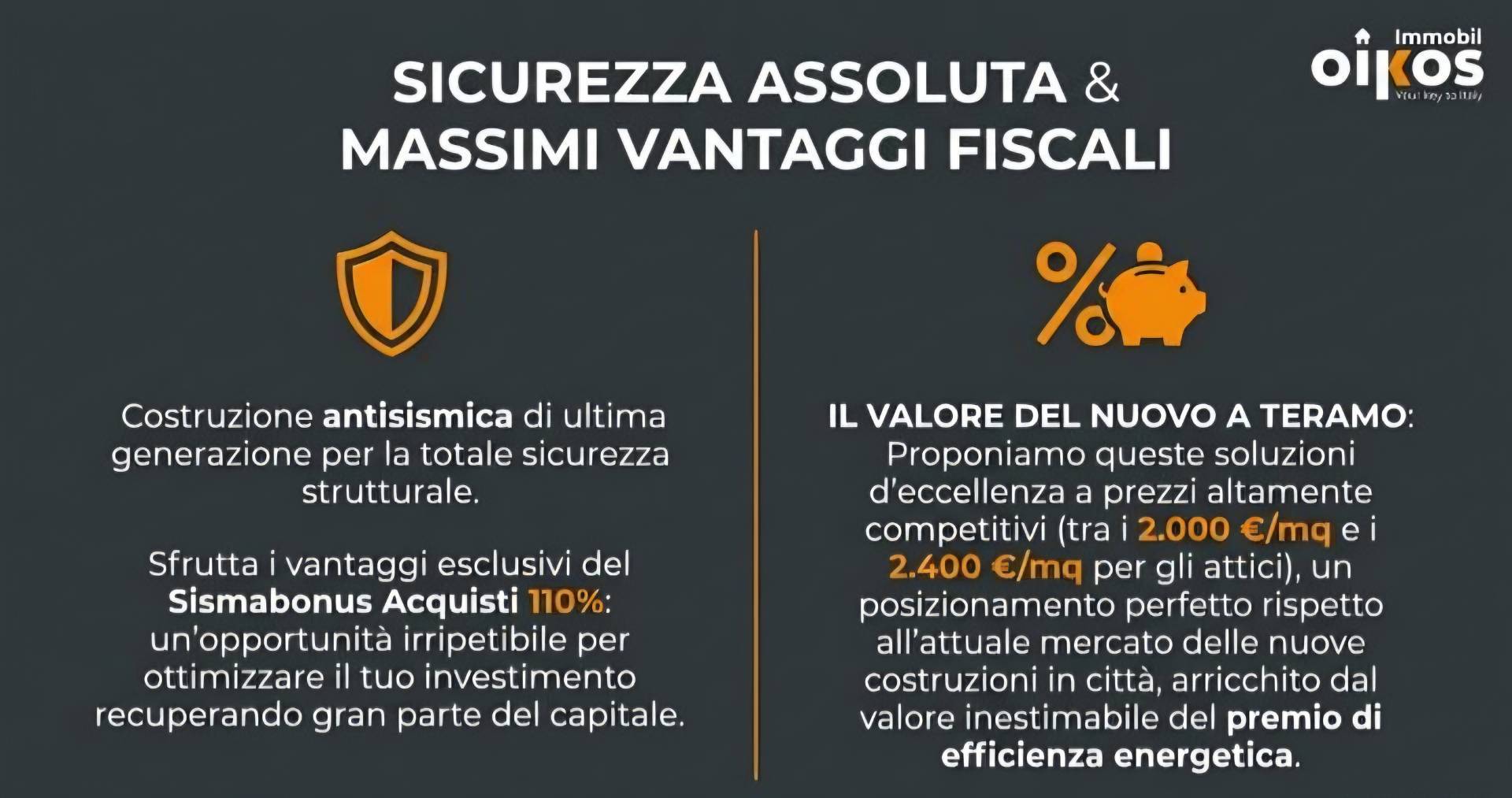 Appartamento in vendita a Teramo