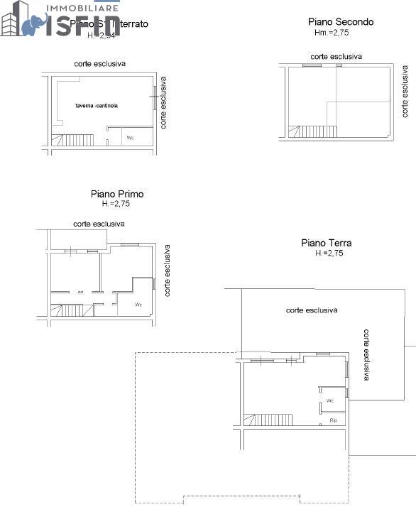 Villette a schiera in vendita a San Pietro in Guarano, C.da Padula