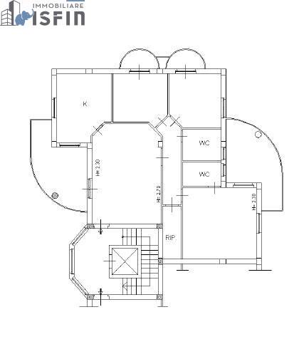 Appartamento in vendita a Mendicino, C.da Pasquali
