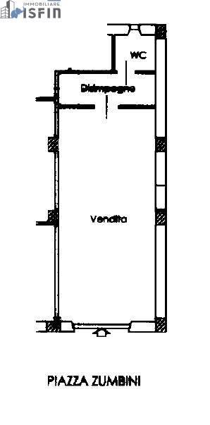 Locale commerciale in vendita a Cosenza, Centro