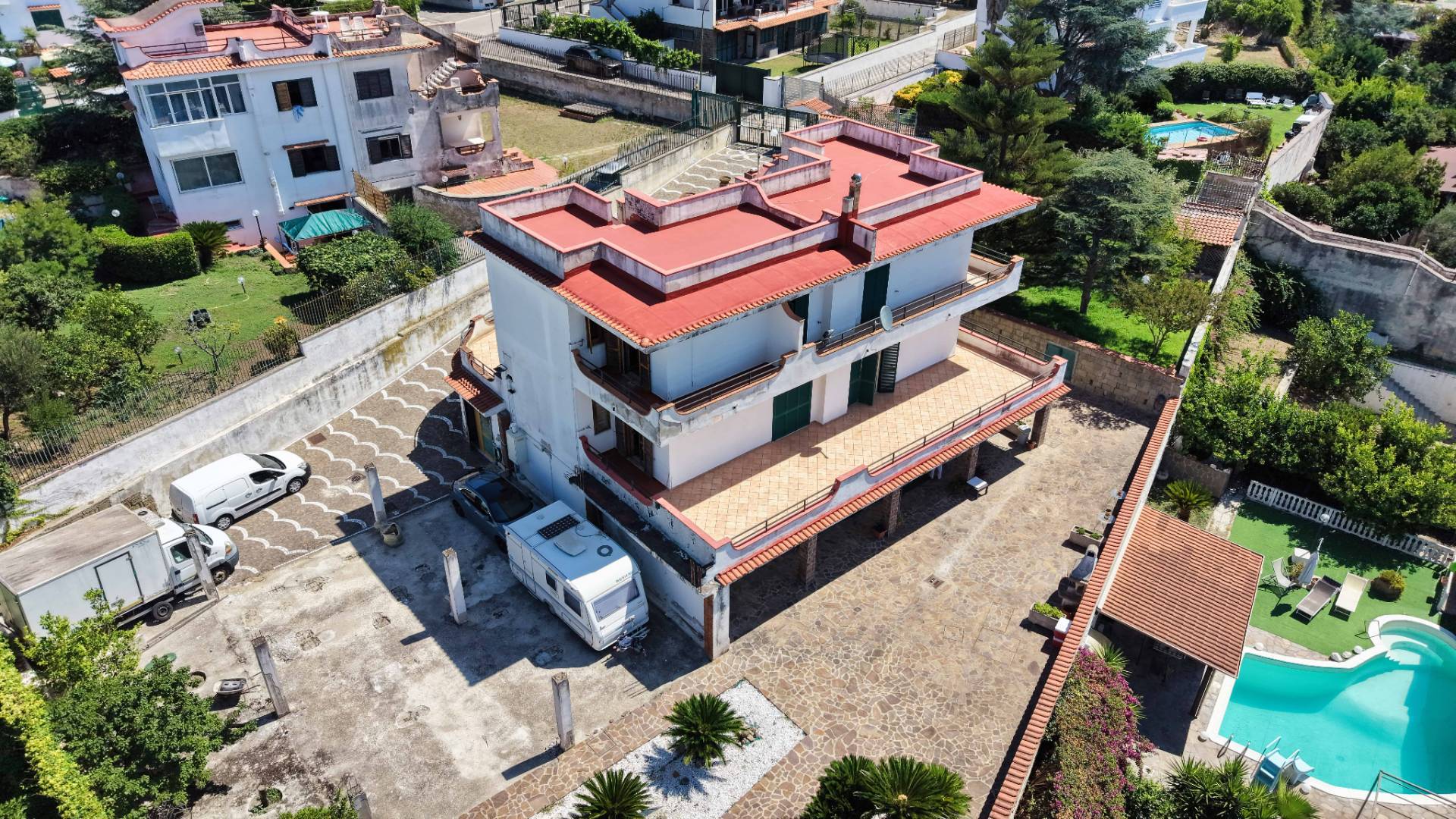 Villa bifamiliare in vendita a Giugliano in Campania, Licola