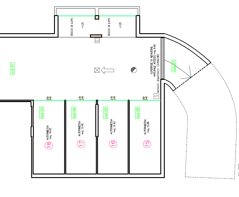 Box/Garage 16mq nuovo in via caduti per la libert� 257, Cervia