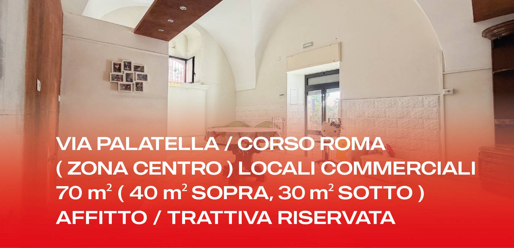 Attivit commerciale in affitto a Manfredonia