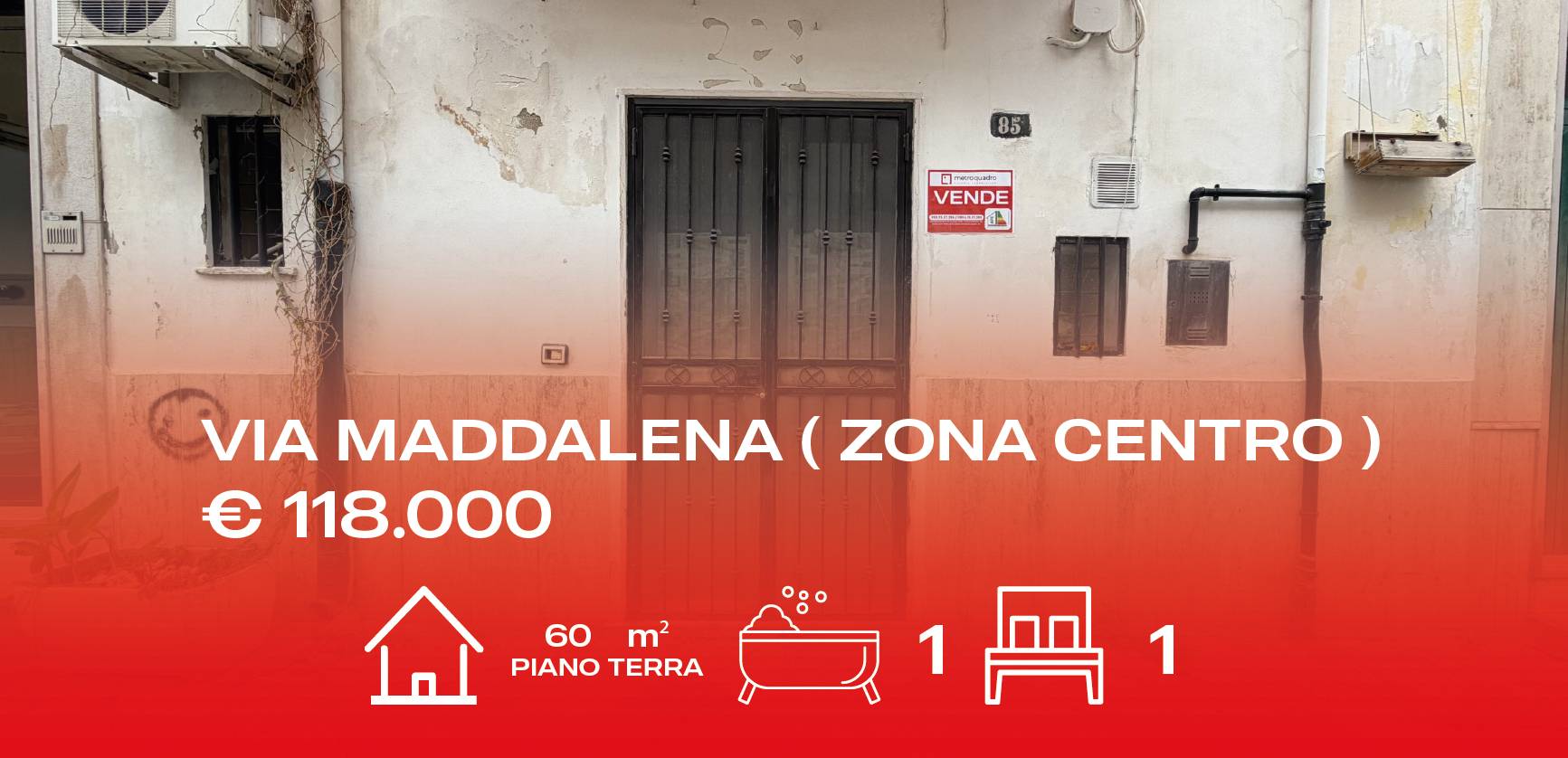 PIANO TERRA in vendita a Manfredonia