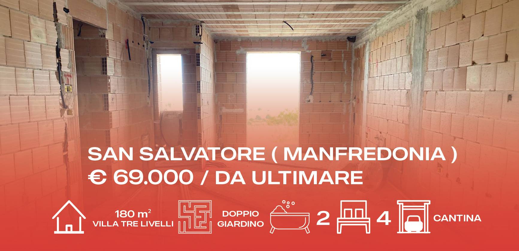 Villette a schiera in vendita a Manfredonia