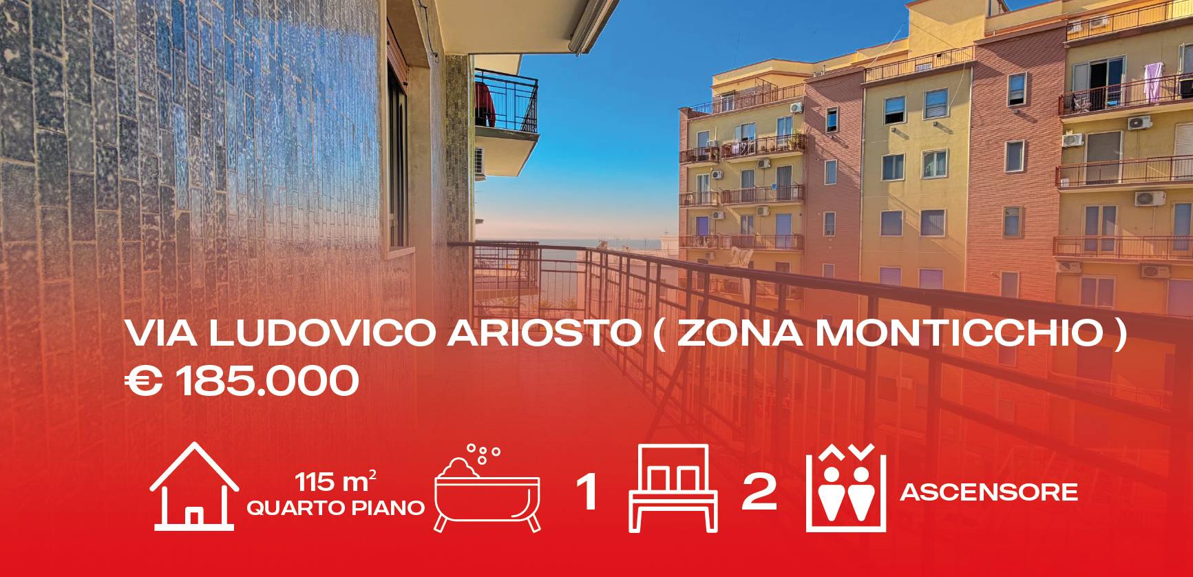 Appartamento in vendita a Manfredonia, MONTICCHIO
