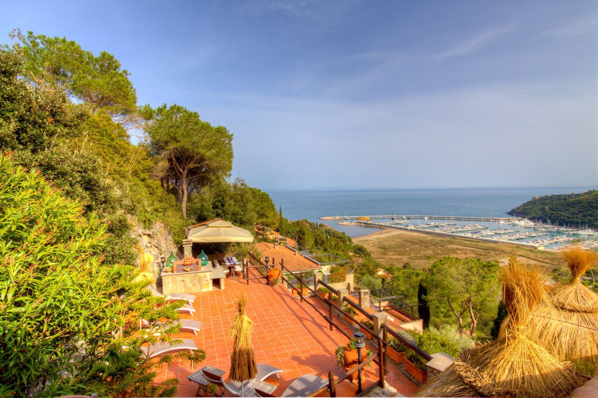 Porzione villa in affitto a Monte Argentario, Porto Ercole
