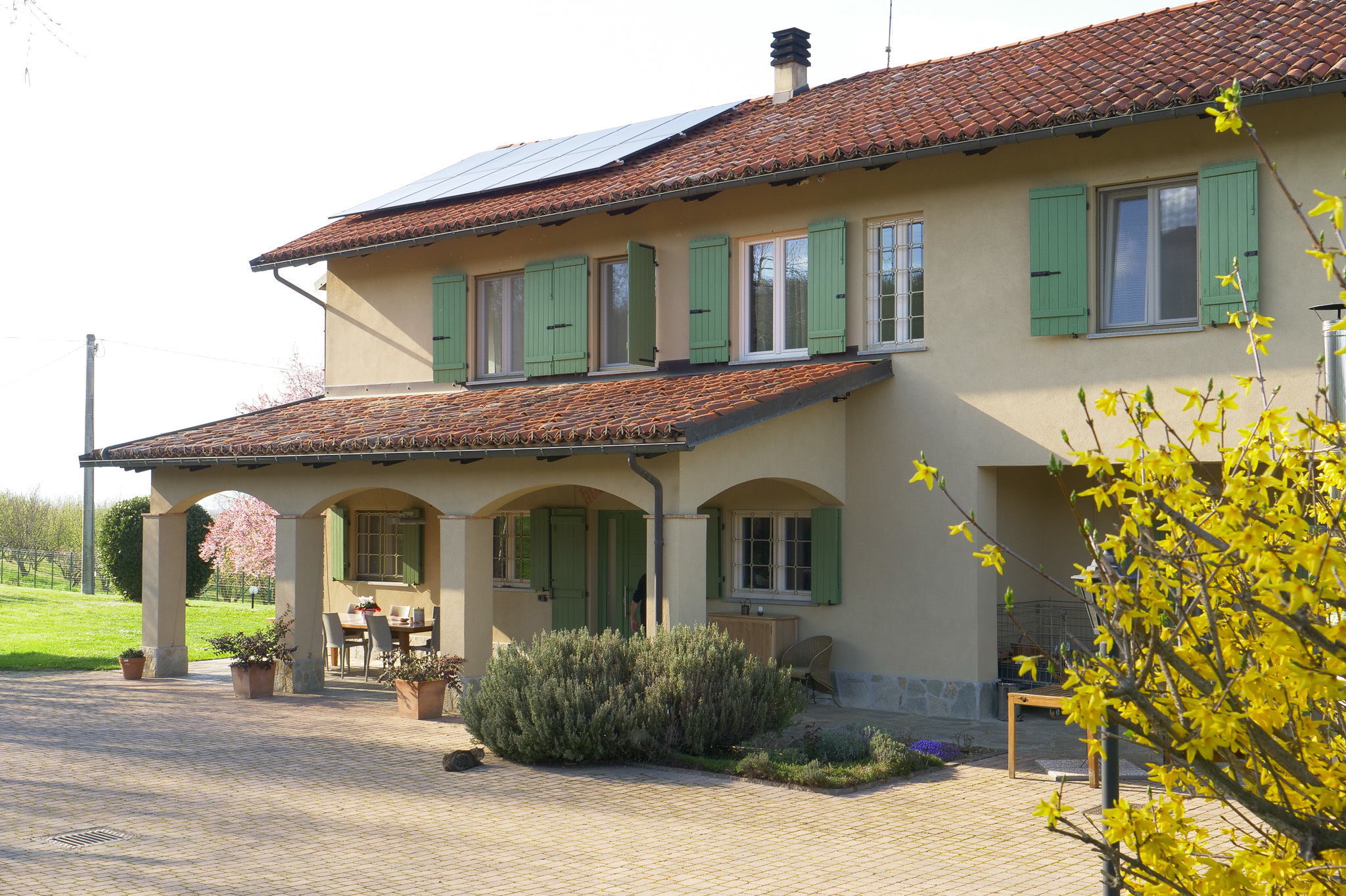 Villa con giardino a Cherasco