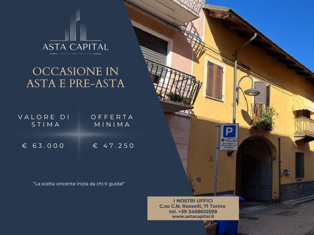 Bilocale in vendita a Caselle Torinese