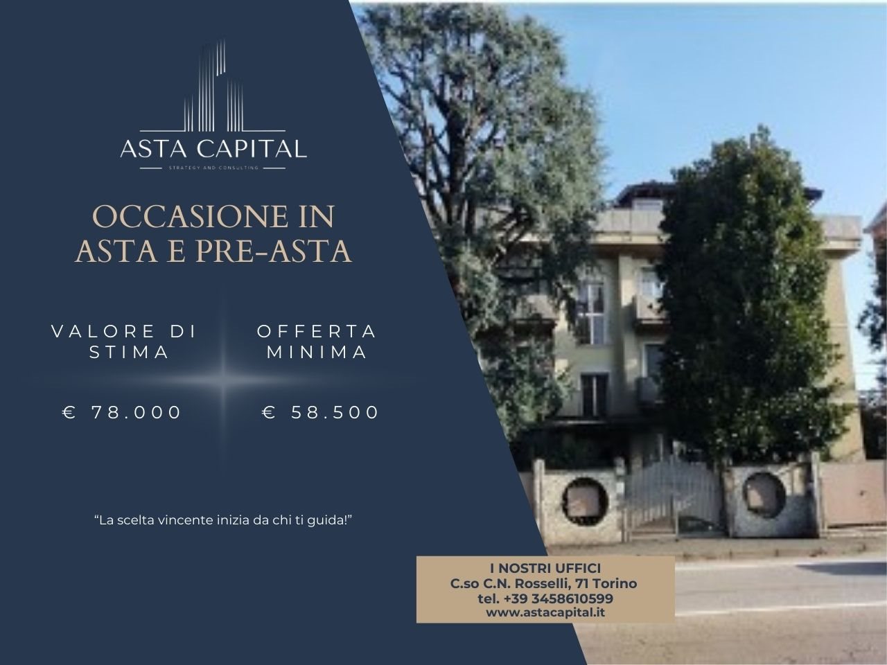 Bilocale in vendita a Chieri