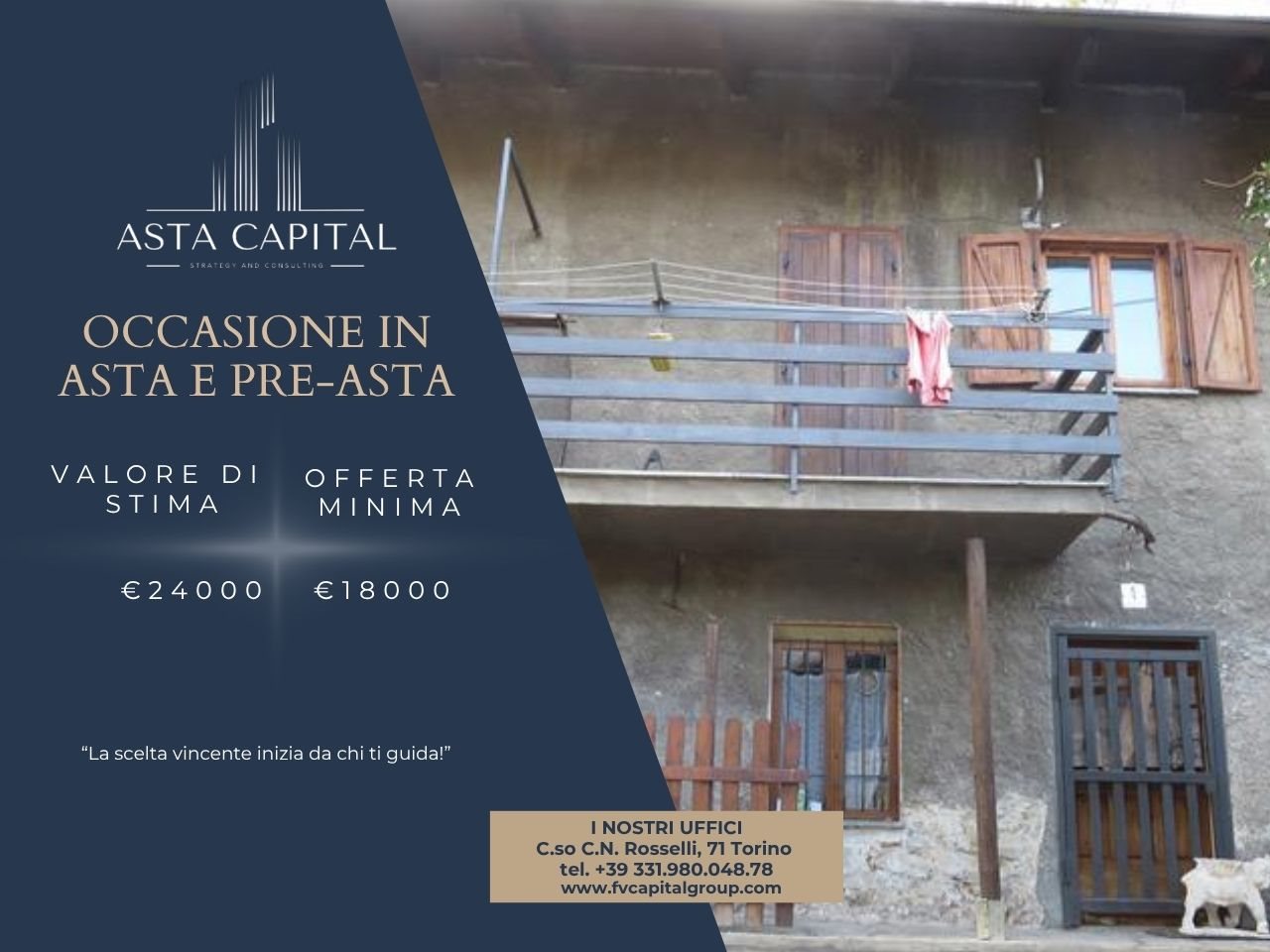 Quadrilocale in vendita a Villar Focchiardo