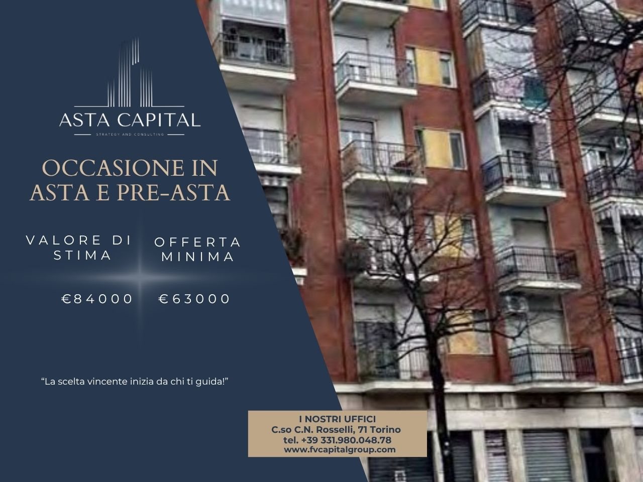 Quadrilocale in vendita a Torino
