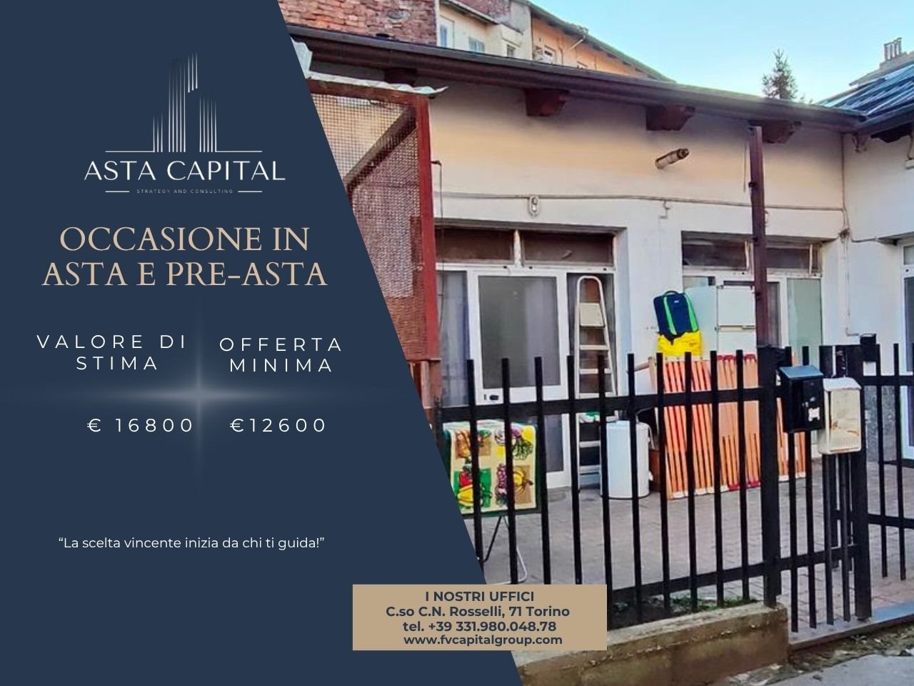 Bilocale in vendita a Torino