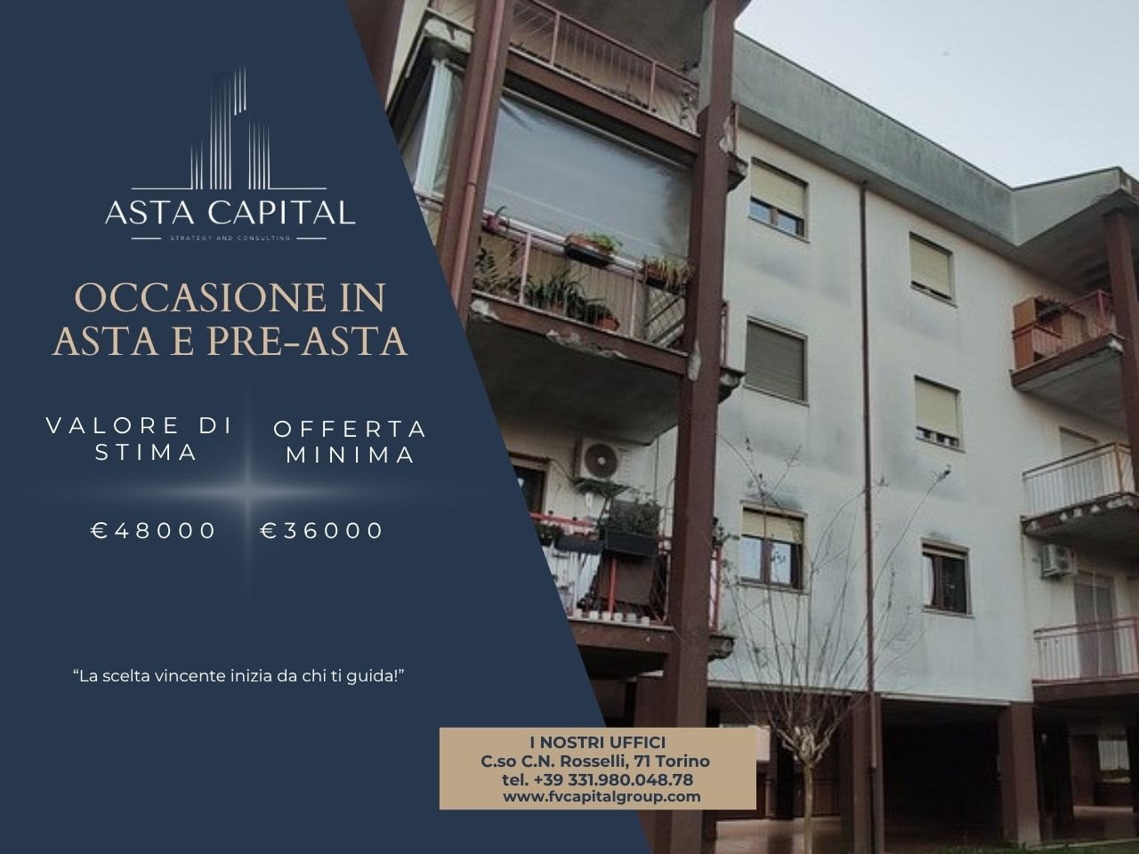 Quadrilocale in vendita a Vinovo