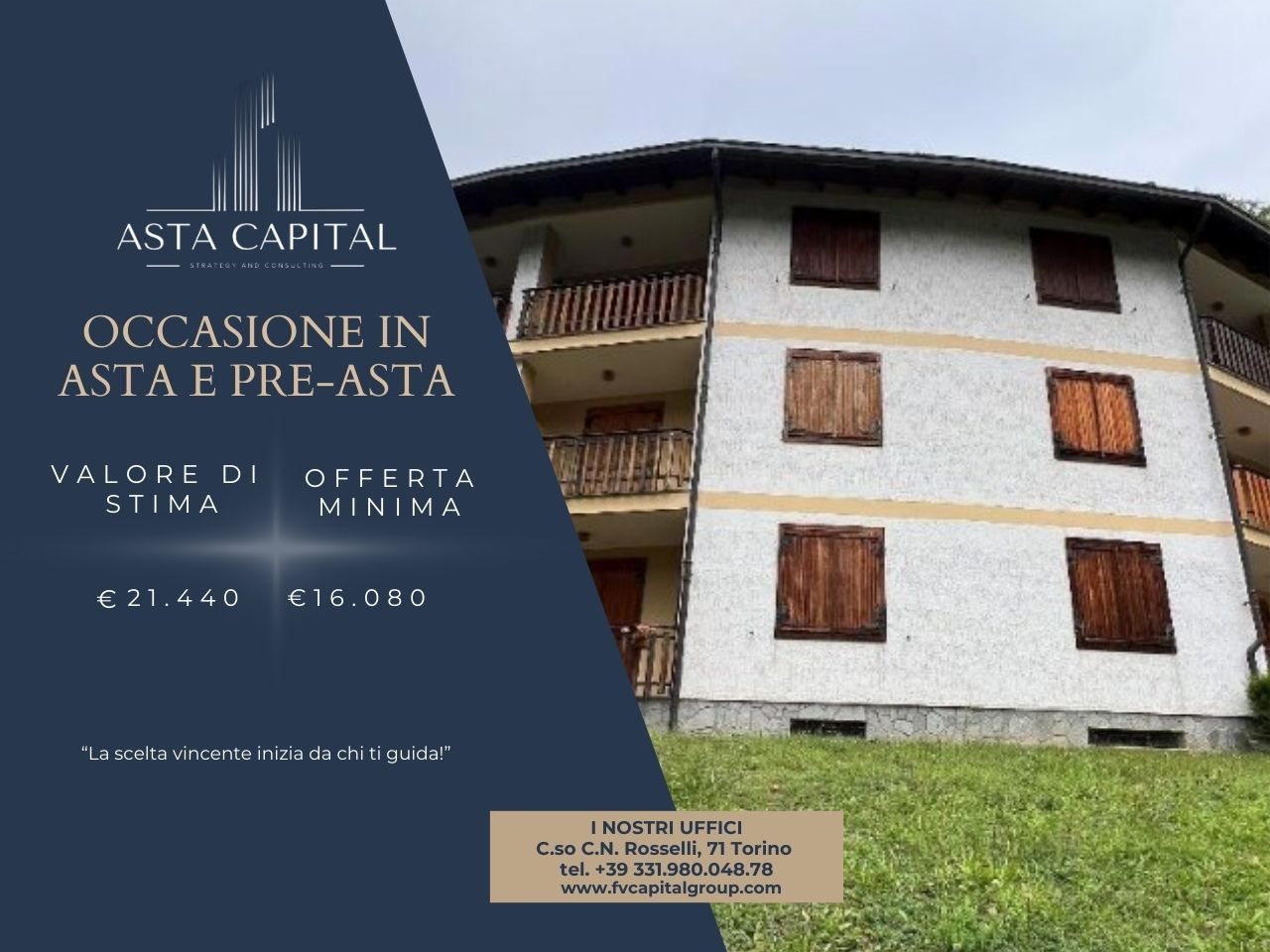Quadrilocale in vendita a Ala di Stura