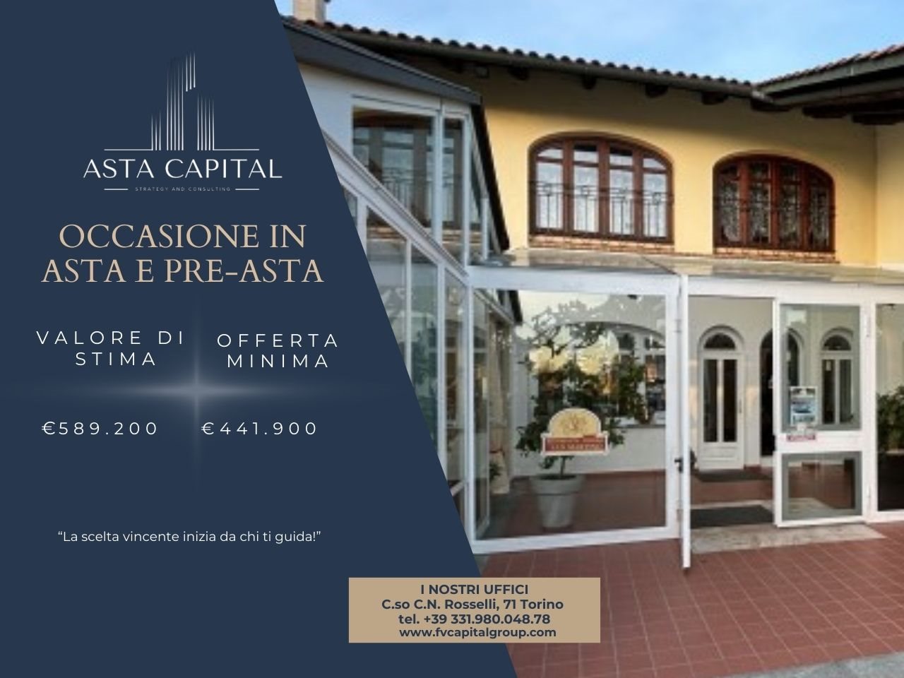 Villa in vendita a Riva Presso Chieri