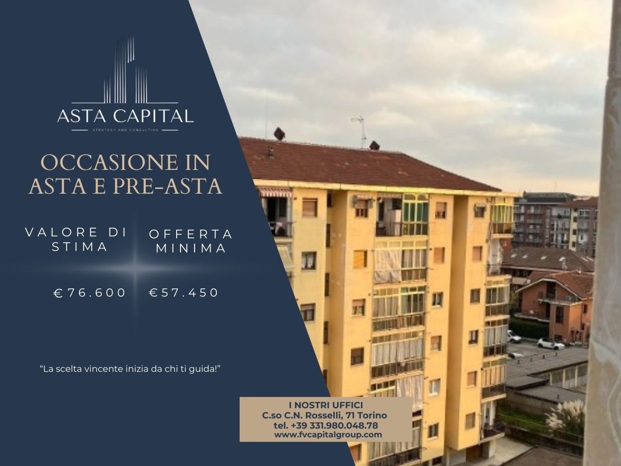 Quadrilocale in vendita a Nichelino