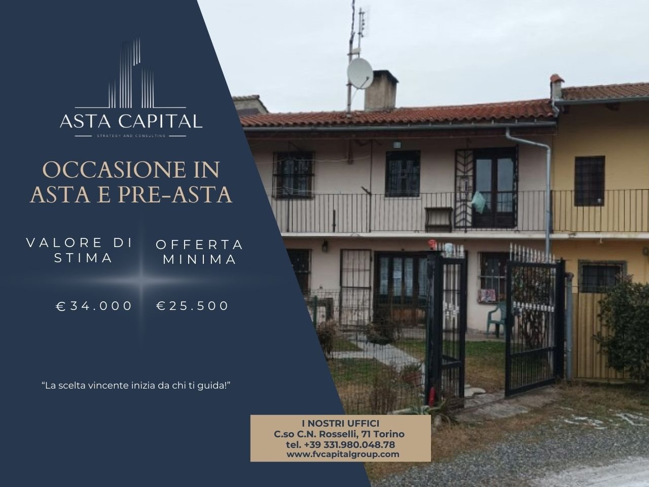Appartamento in vendita a Cavour
