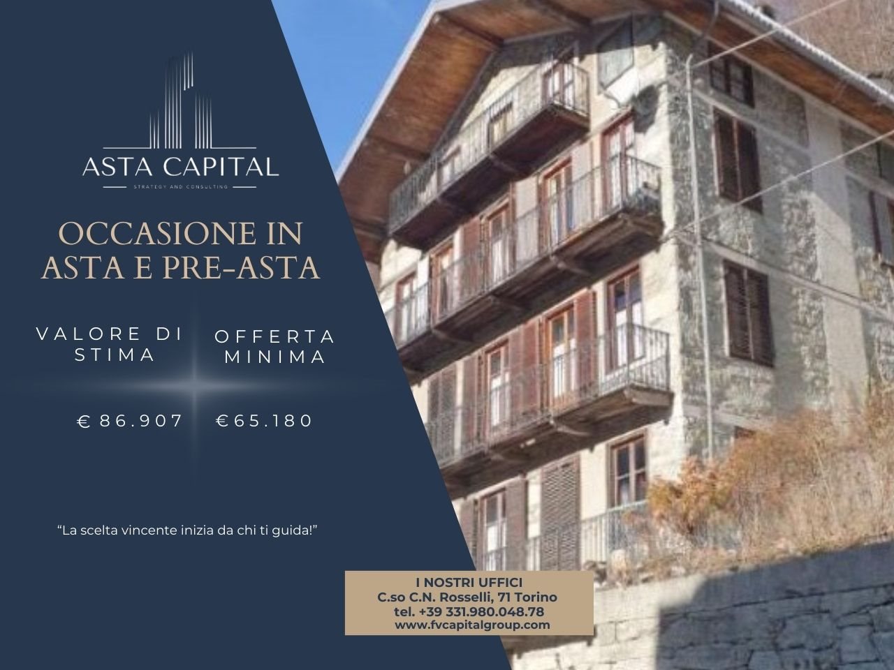 Appartamento in vendita a Ala di Stura