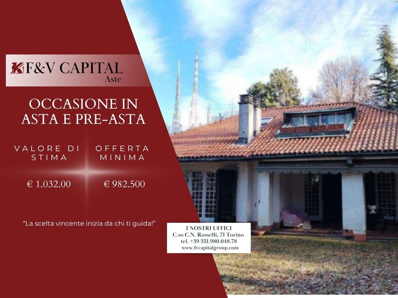 Villa in vendita a Pecetto Torinese