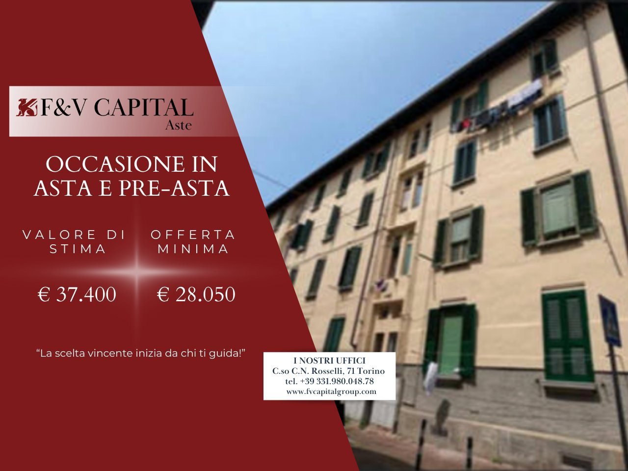 Trilocale in vendita a Venaria Reale