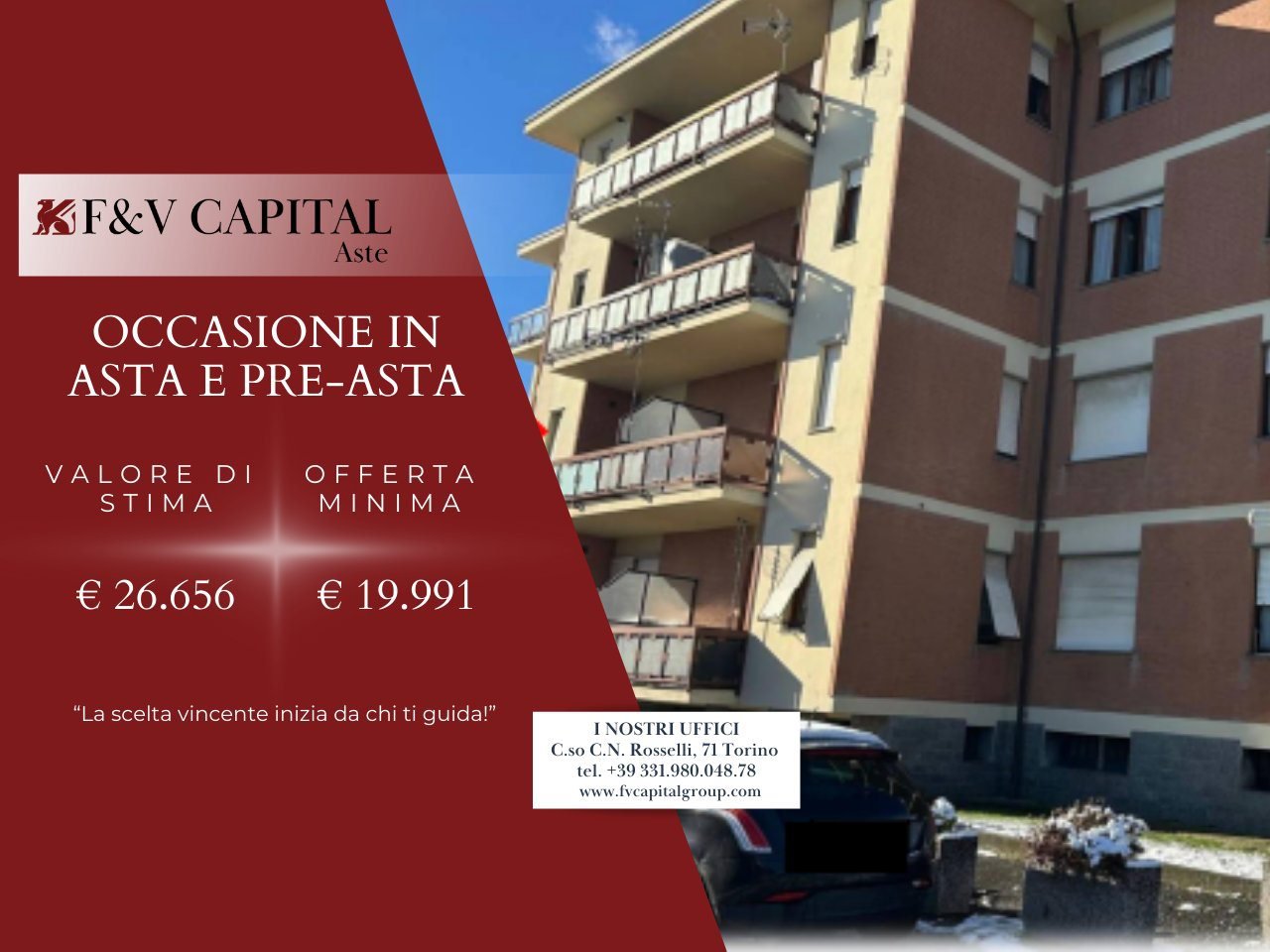 Bilocale in vendita a Rivara