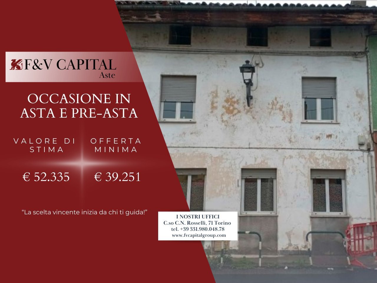 Trilocale in vendita a Volpiano