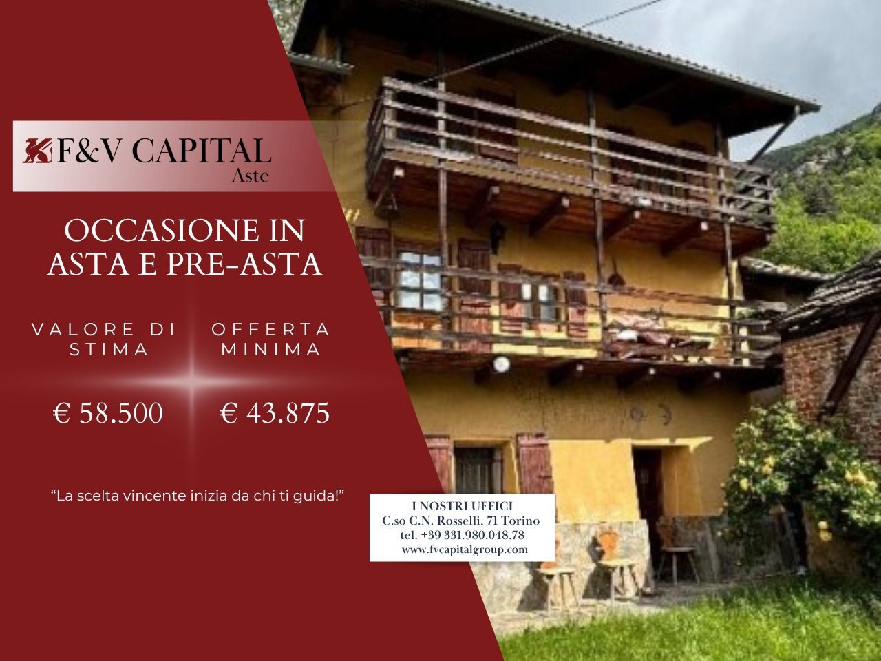 Quadrilocale in vendita a Perosa Argentina