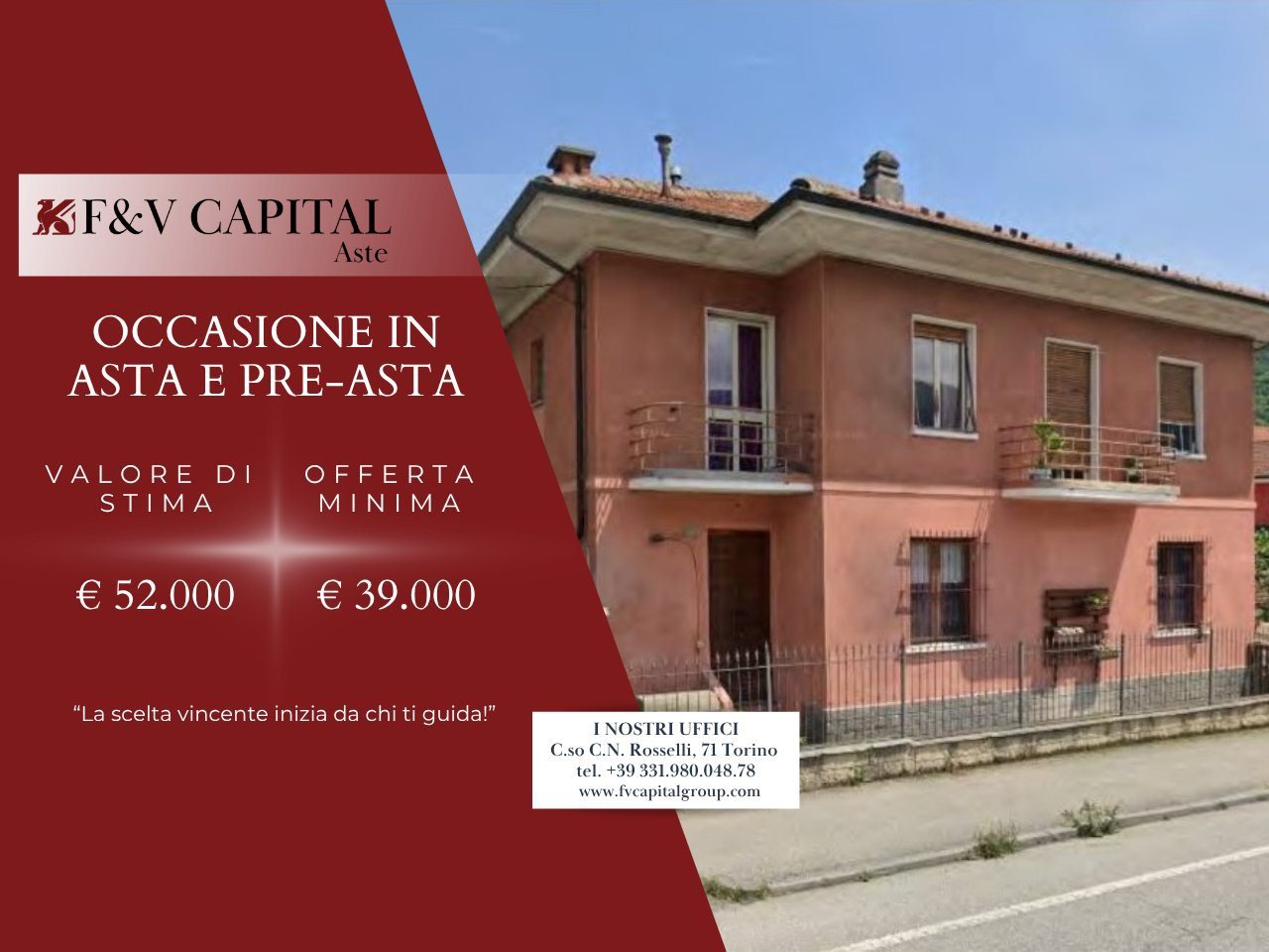 Quadrilocale in vendita a Villar Perosa