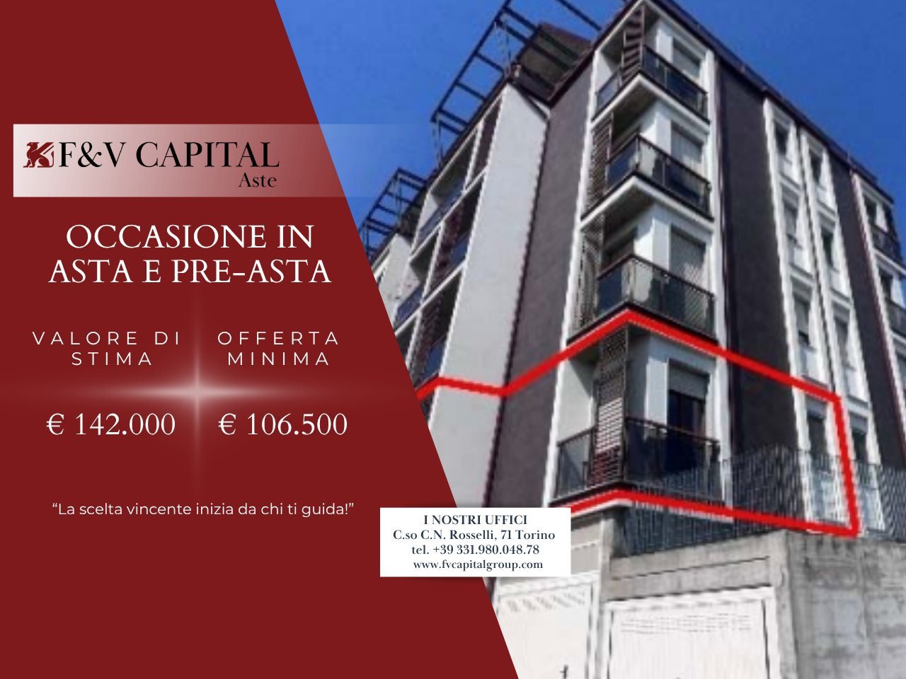 Trilocale in vendita a Moncalieri