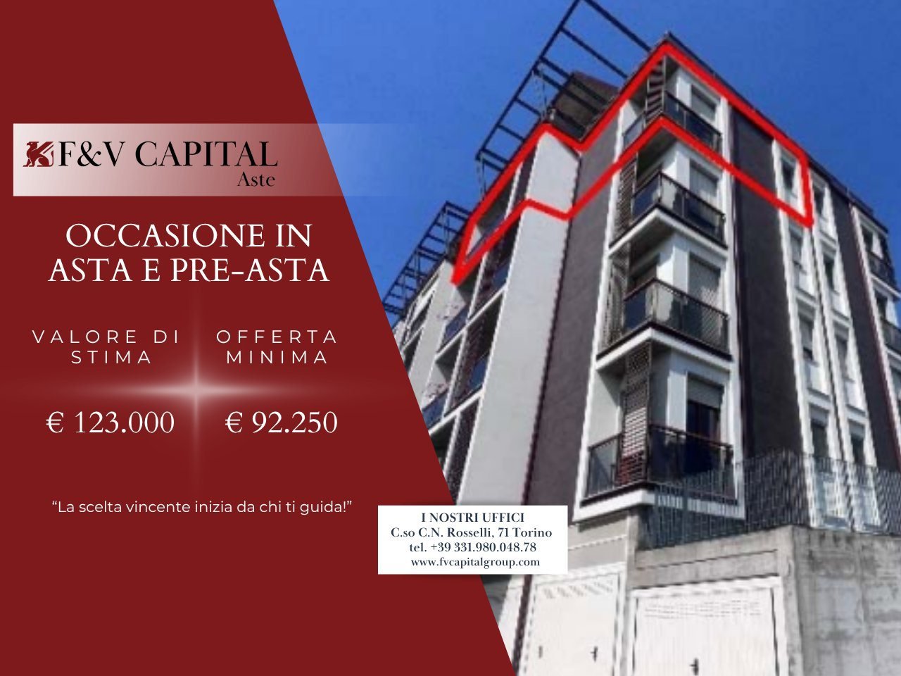 Trilocale in vendita a Moncalieri