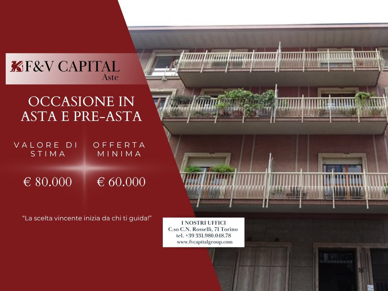 Quadrilocale in vendita a Torino