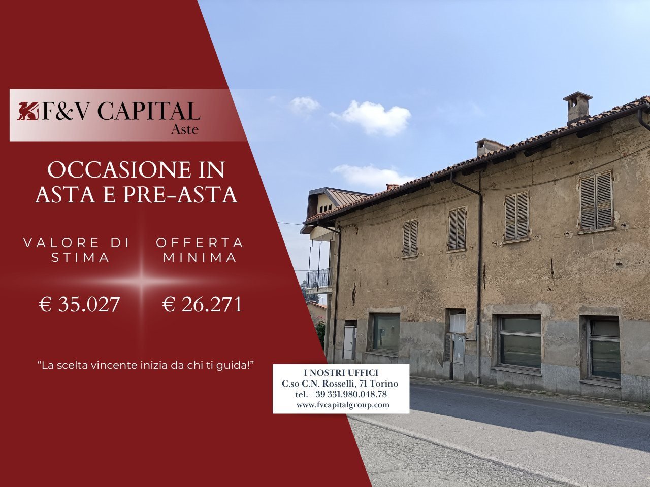 Locale commerciale in vendita a Rivara