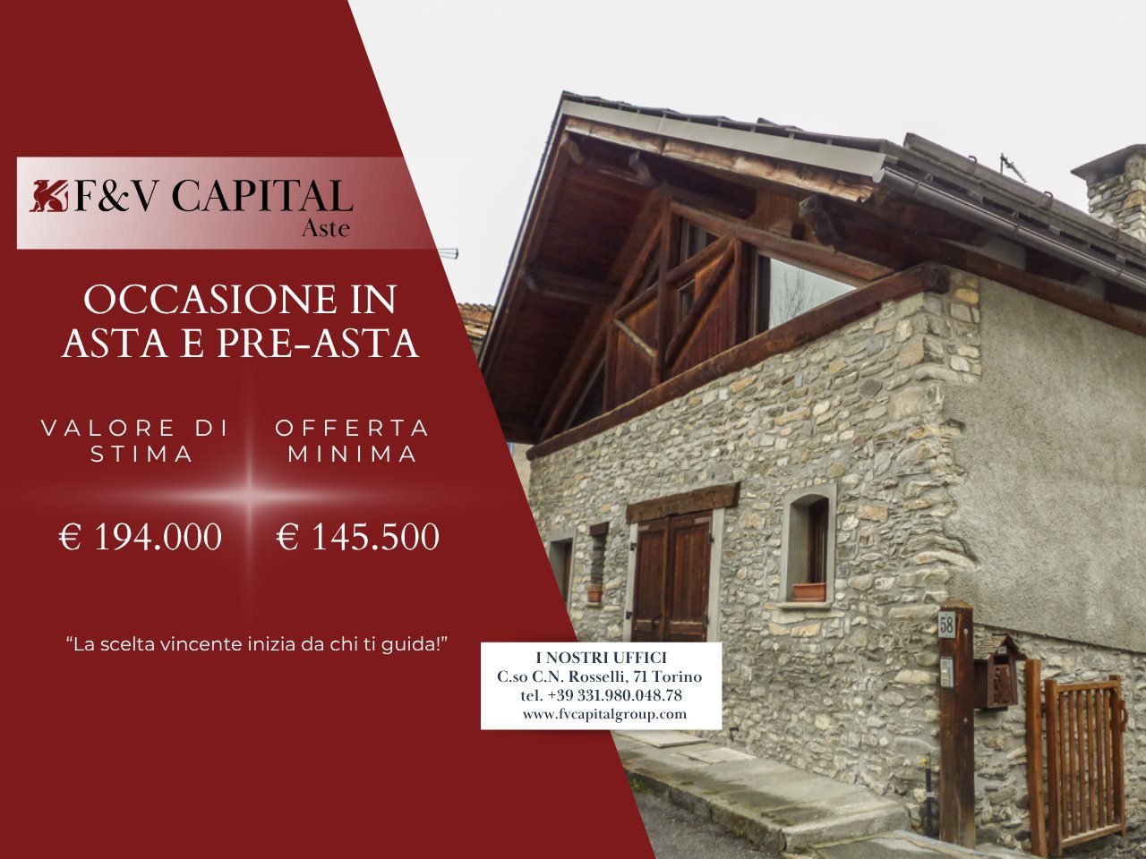 Trilocale in vendita a Bardonecchia