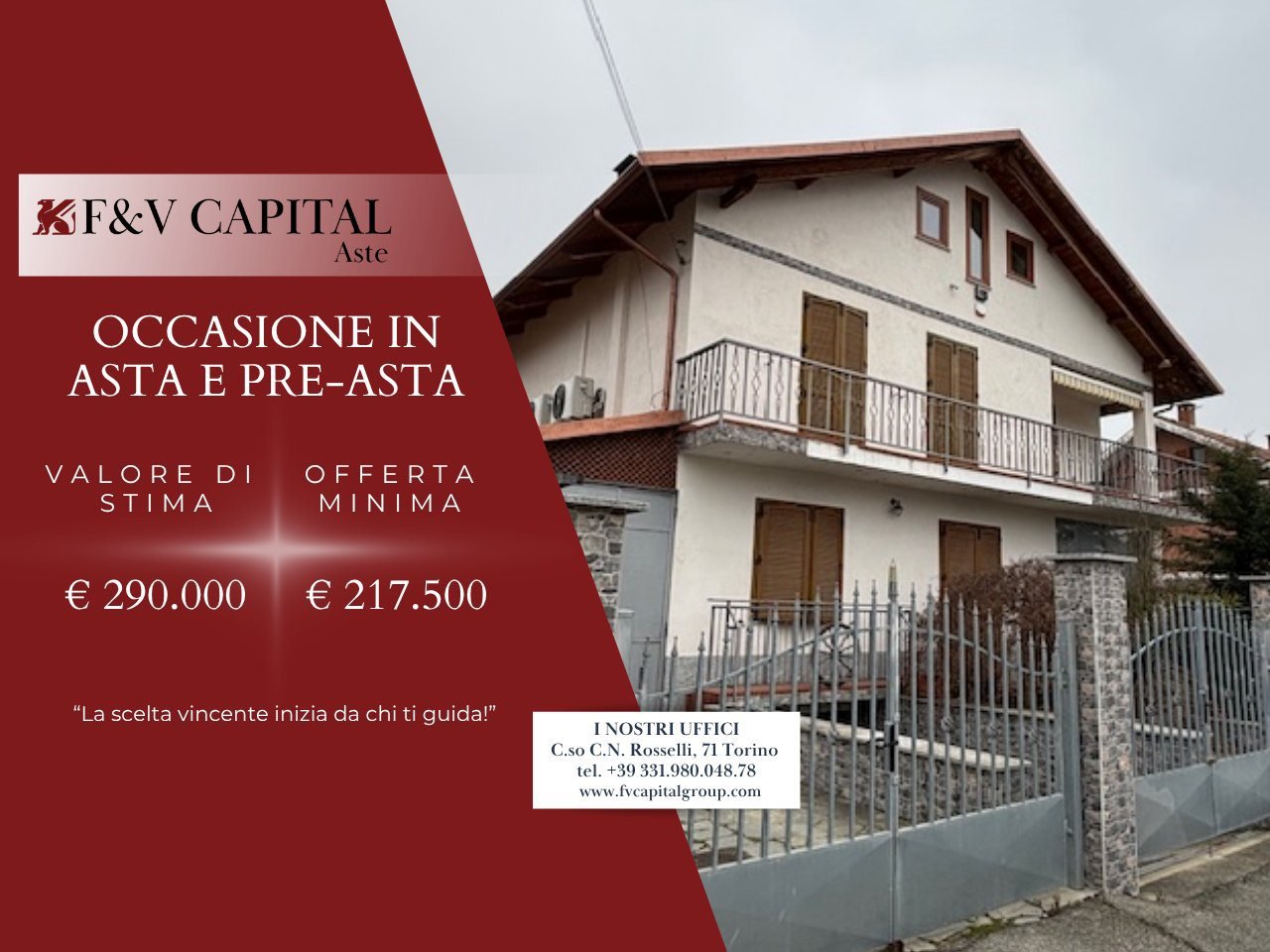 Villa in vendita a Rivalta di Torino