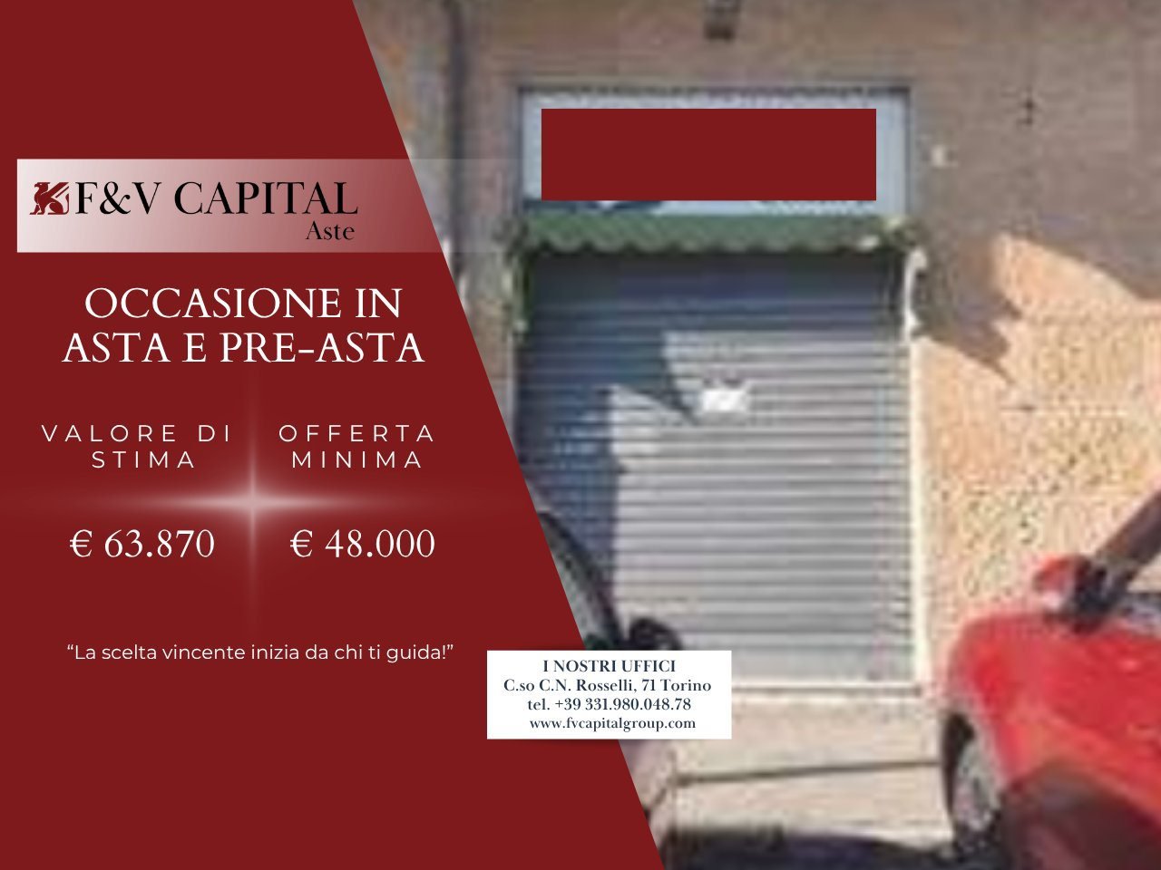 Locale commerciale in vendita a Rivoli