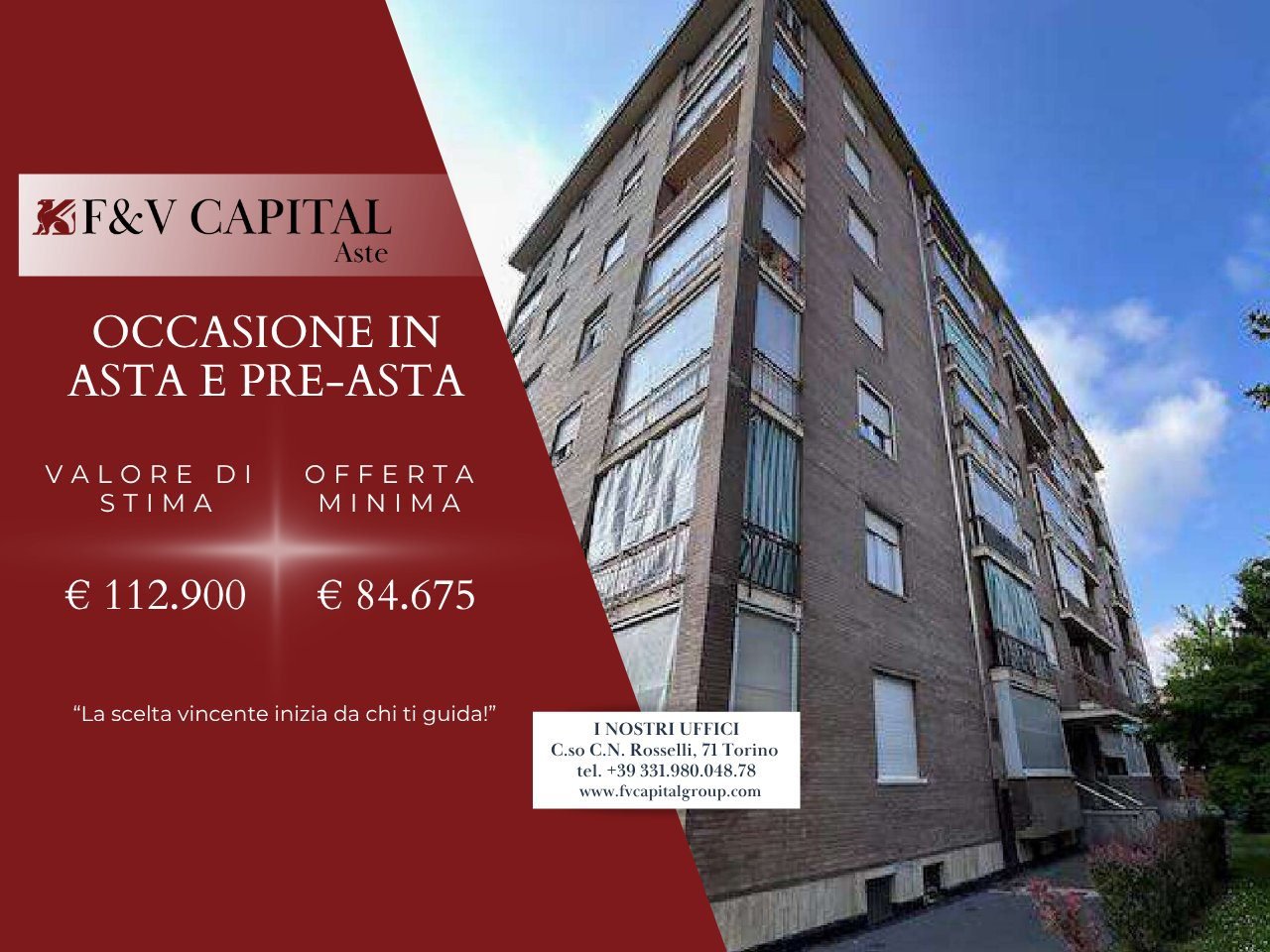 Quadrilocale in vendita a Torino